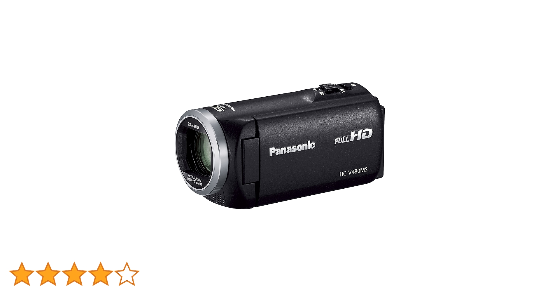 Amazon.co.jp: パナソニック HDビデオカメラ V480MS 32GB 高倍率90倍